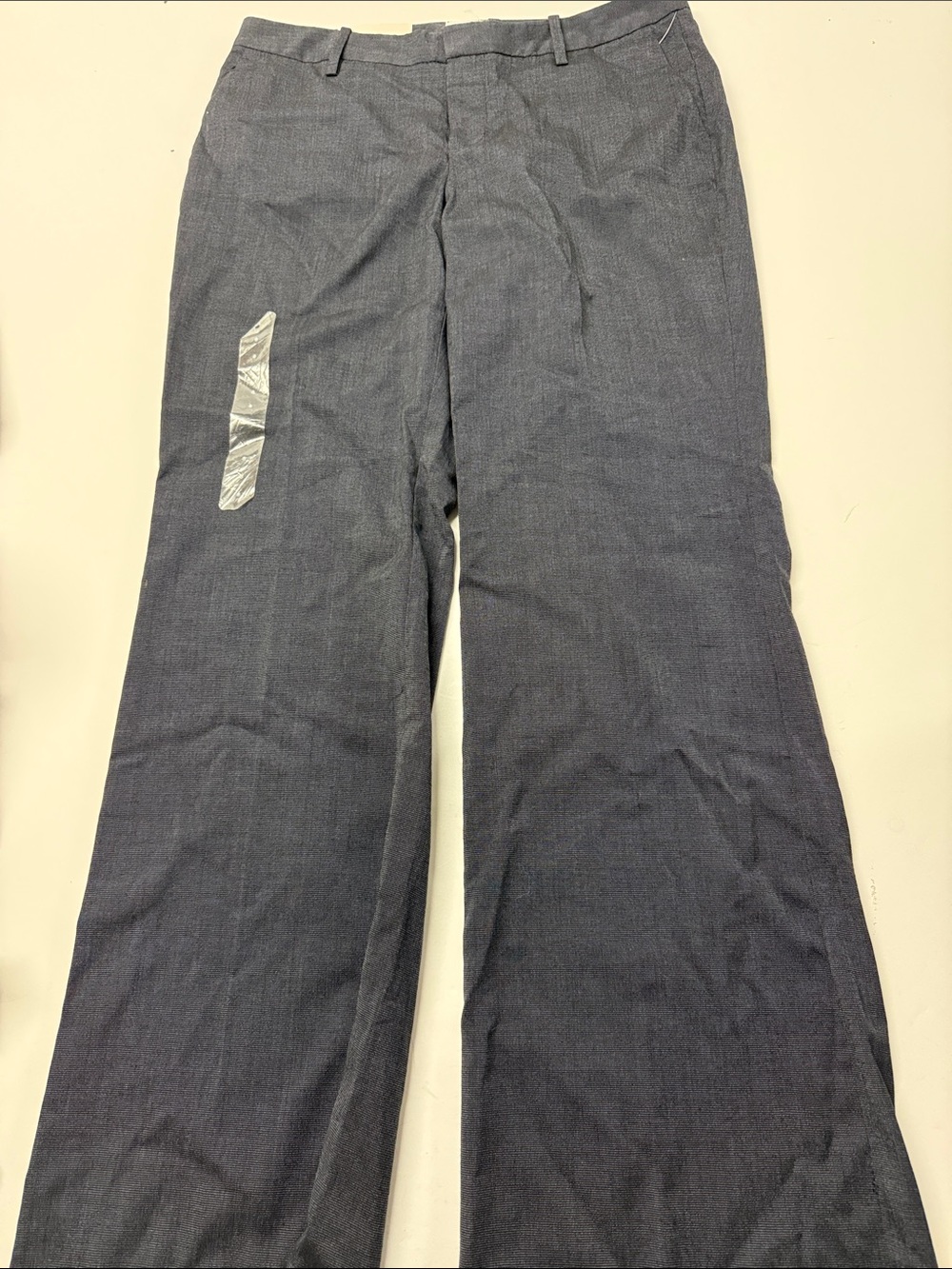 Gap Dark Navy Straight-Leg Dress Pants